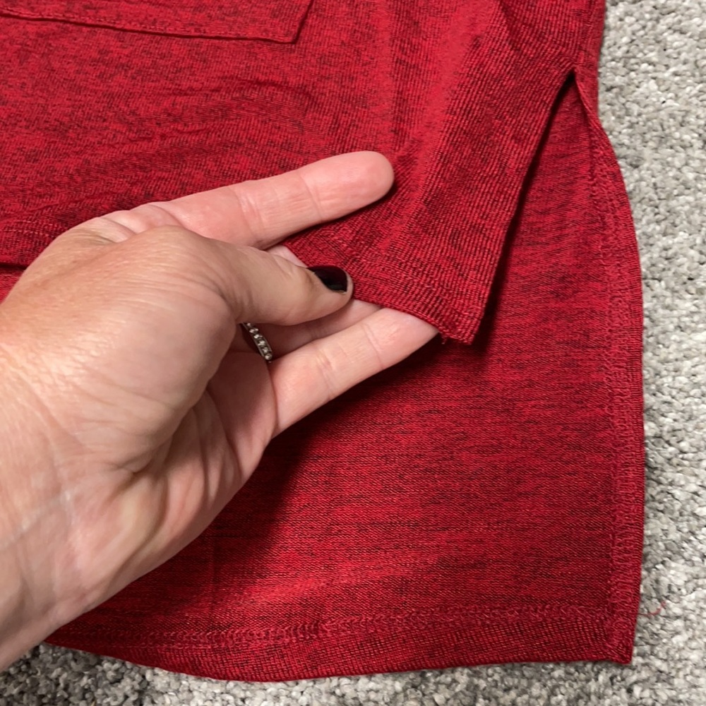 Over Sized Patch Pocket Tunic Sweater - image 5